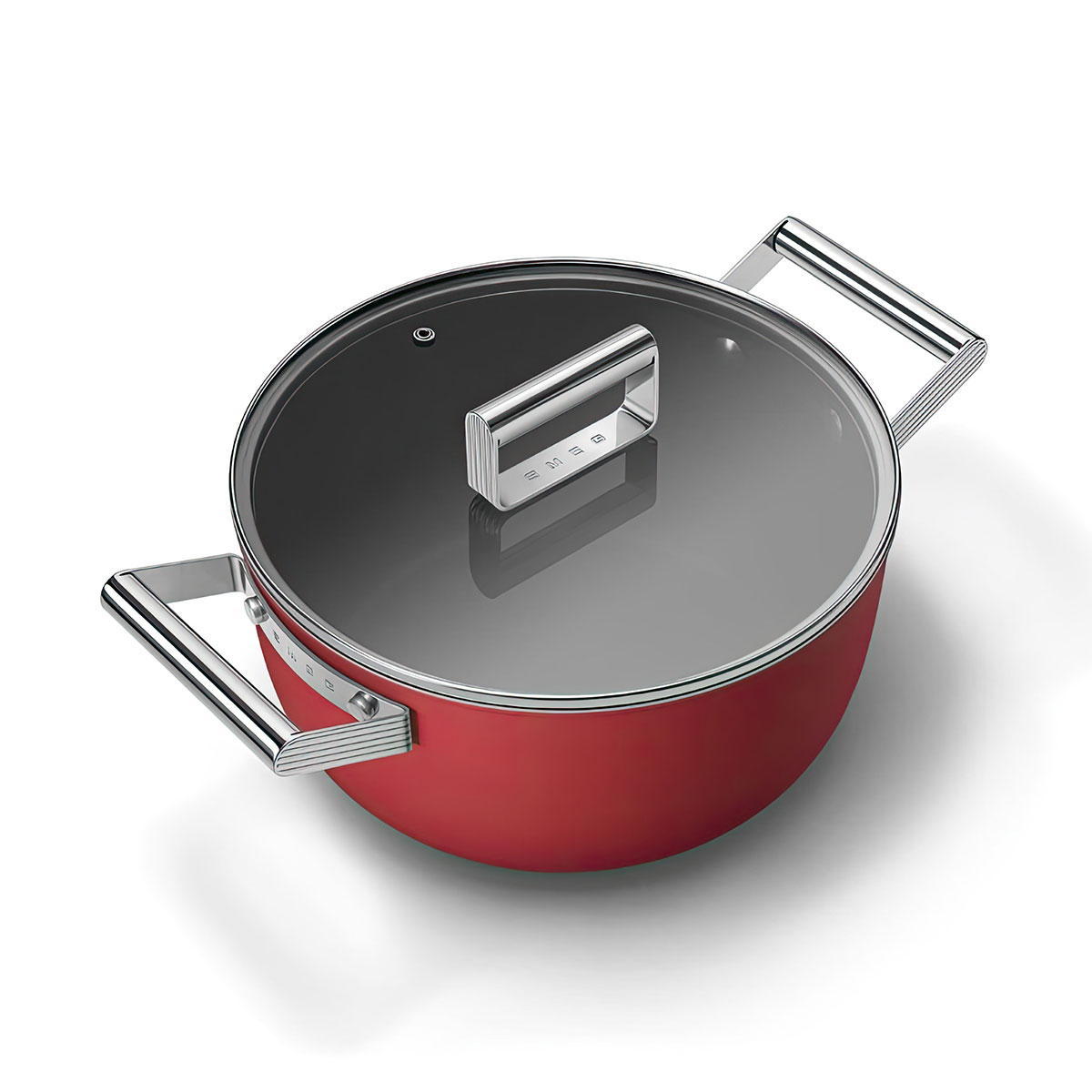 Кастрюля Smeg 50’s Style 24см, red