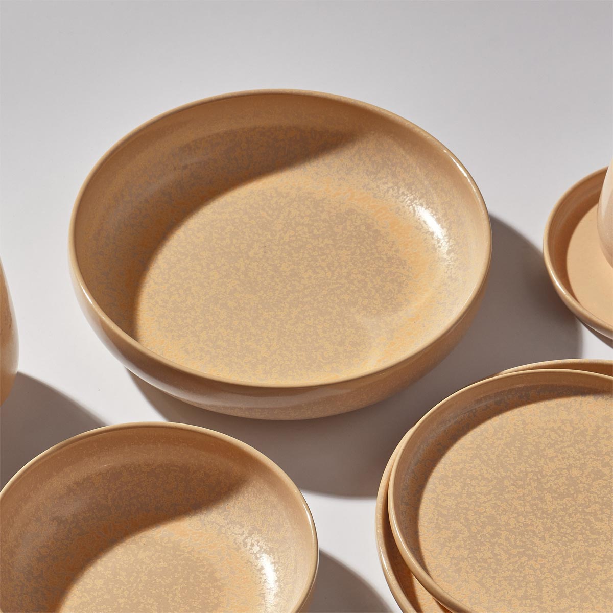 Салатник Kenai Ceramics Luma, персиковый