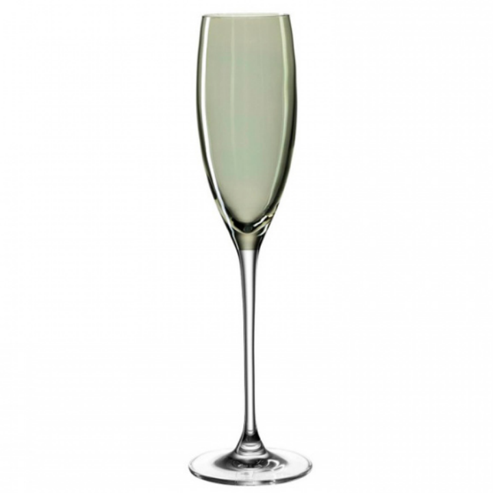 Бокал для шампанского Leonardo Lucente 220мл, зеленый