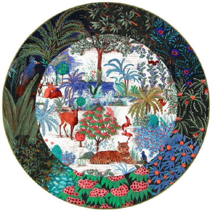 Блюдо для торта Gien Le Jardin Du Palais
