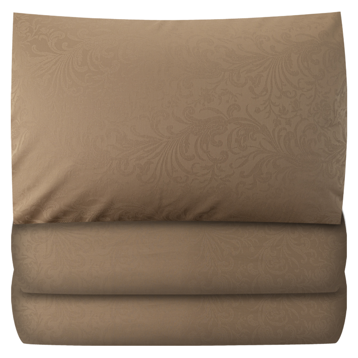 Комплект постельного белья семейный Lameirinho Jacquard, золотой