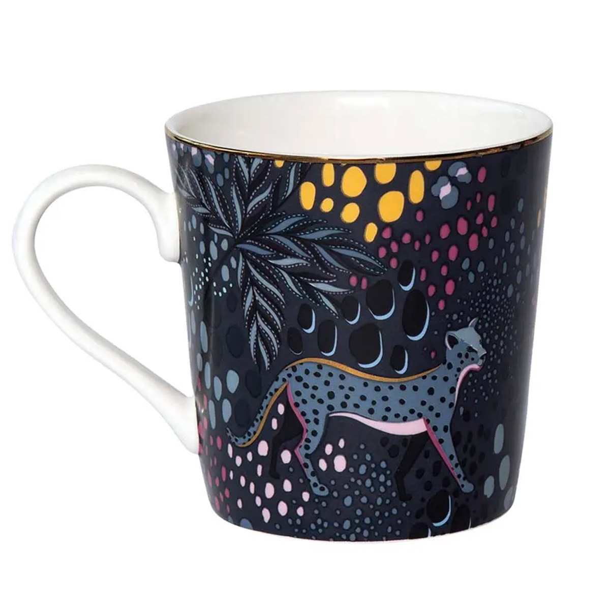 Кружка Portmeirion Midnight Ночной леопард