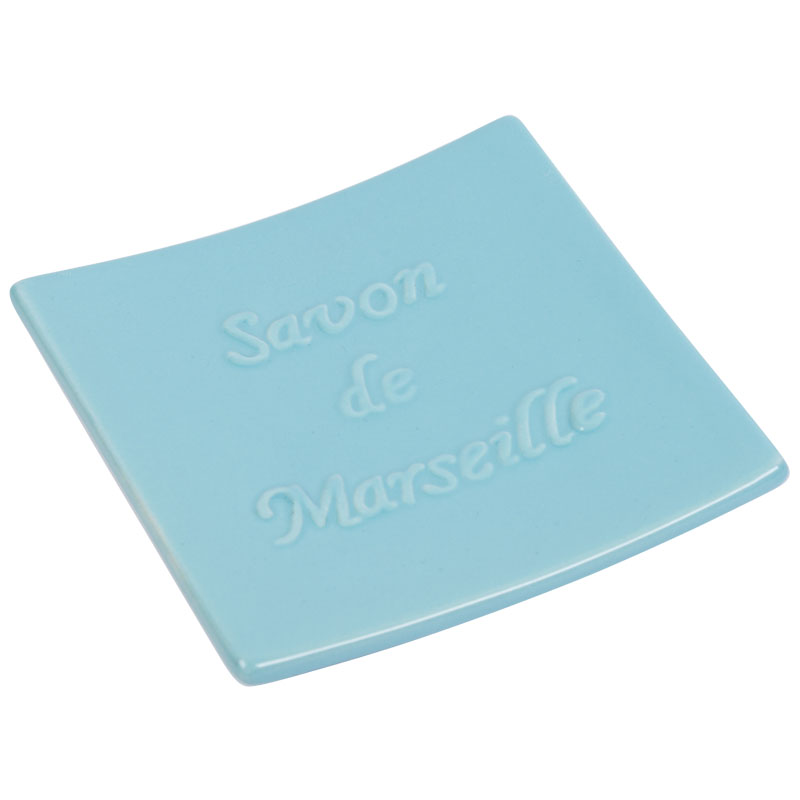 Мыльница Spirella Savon De Marseille, цвет голубой