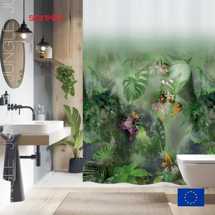 Штора для ванной комнаты Spirella Jungle