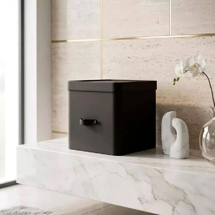 Коробка для хранения Rompicato Cube L, цвет черный