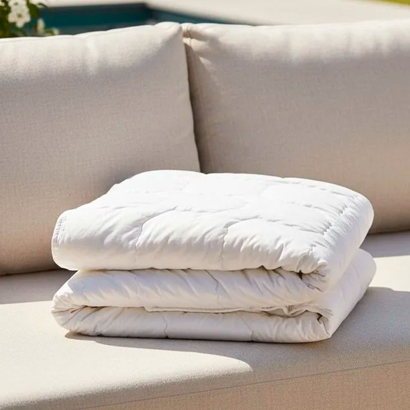 Одеяло 1,5-спальное летнее Frankenstolz Wash Cotton 150x200см