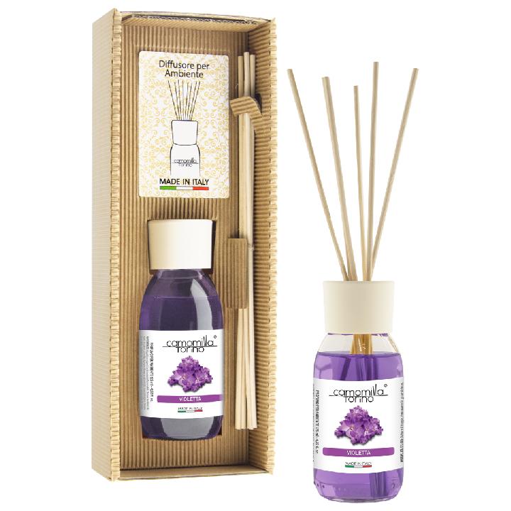 Диффузор ароматический Camomilla Torino Cannettato Natura Фиалка
