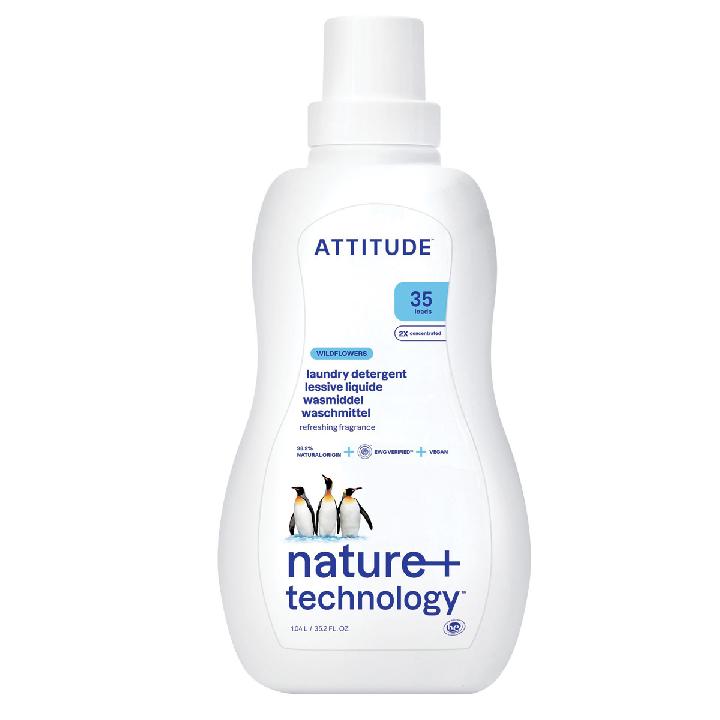 Жидкость для стирки Attitude Уайлдфлауерз