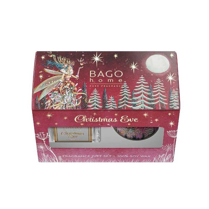 Набор BAGO home Ночь перед Рождеством: диффузор ароматический и свеча
