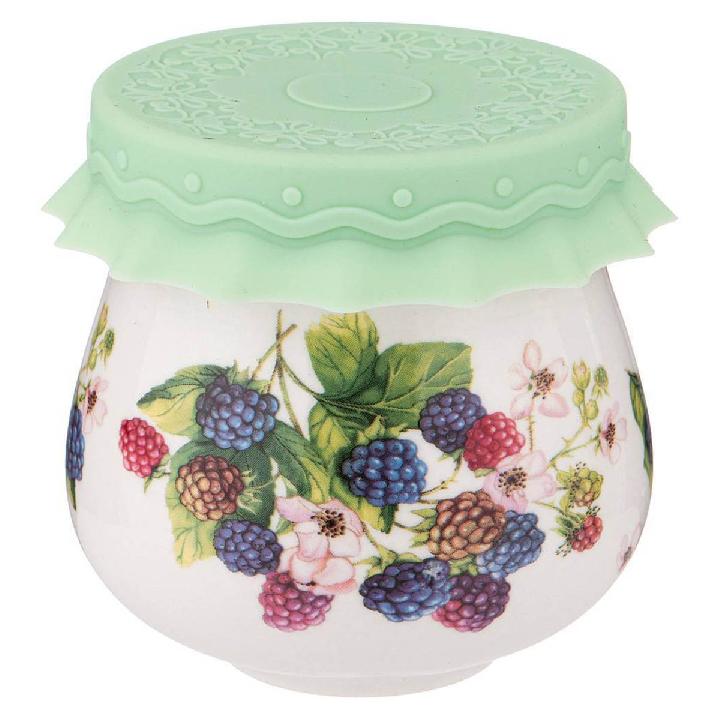 Баночка с силиконовой крышкой Lefard Ягоды Ежевика 180мл