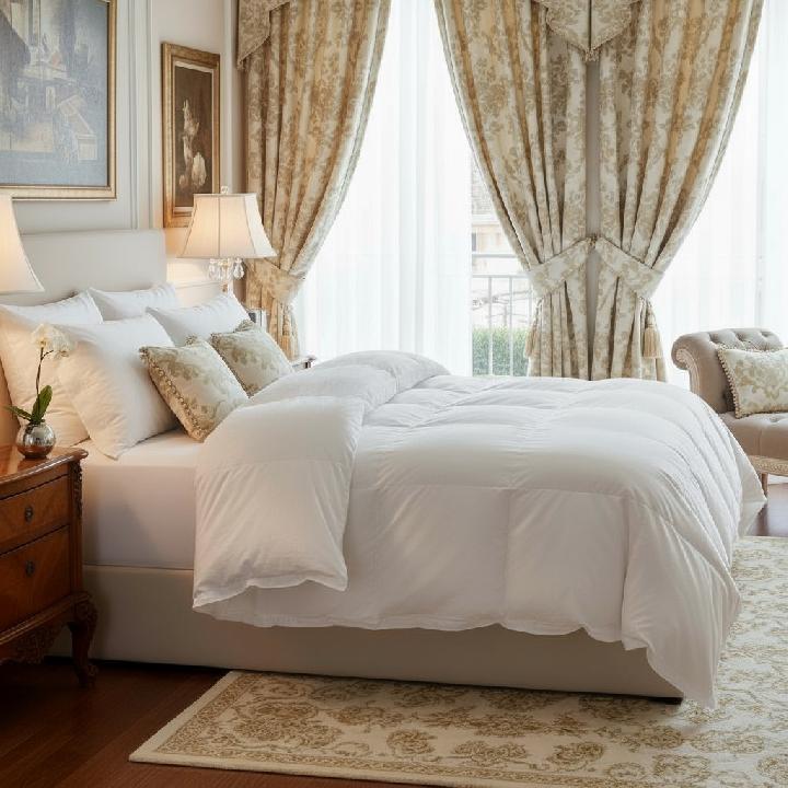 Одеяло евро Sanders Austria Deluxe, 220x200см, 950г