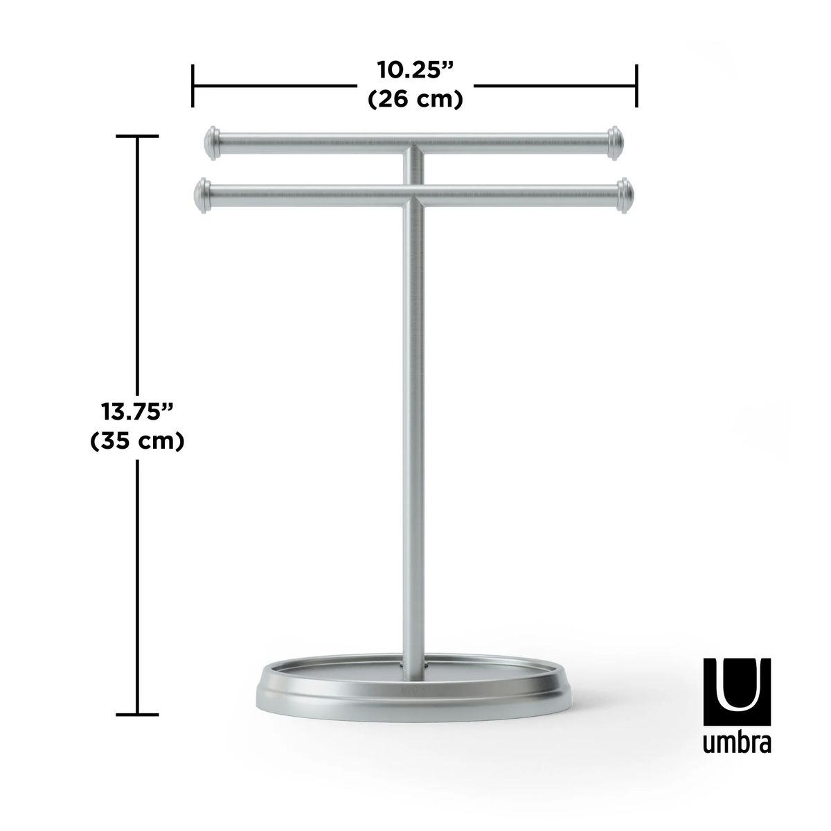 Держатель для полотенец Umbra Palm, никель