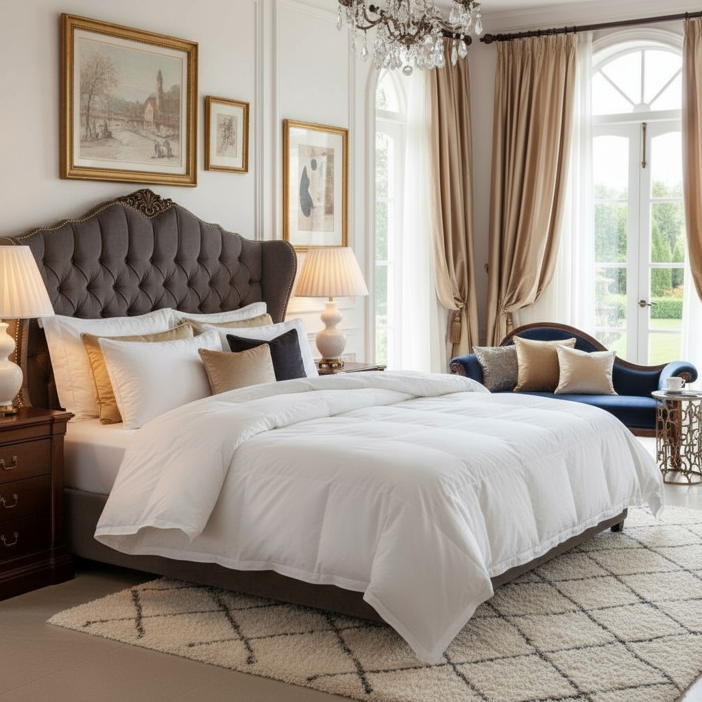 Одеяло 1,5-спальное Sanders Austria Deluxe, 155x200см, 670г