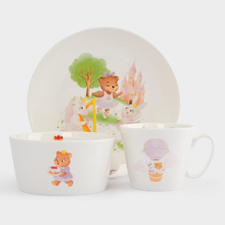 Набор посуды детской Anna Lafarg Fabulous Animals Сказочные животные