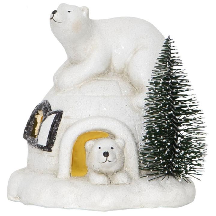 Светильник Star Trading AB Christmas Polare Белые медведи