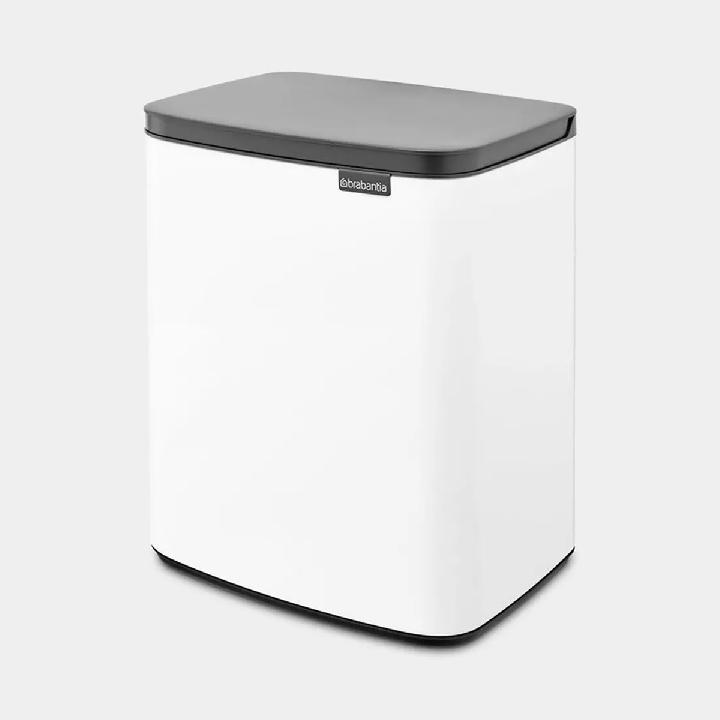 Бак мусорный Brabantia BO 12л, белый