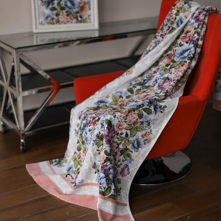 Полотенце Feiler Anastasiya 75x150см, цвет розовый