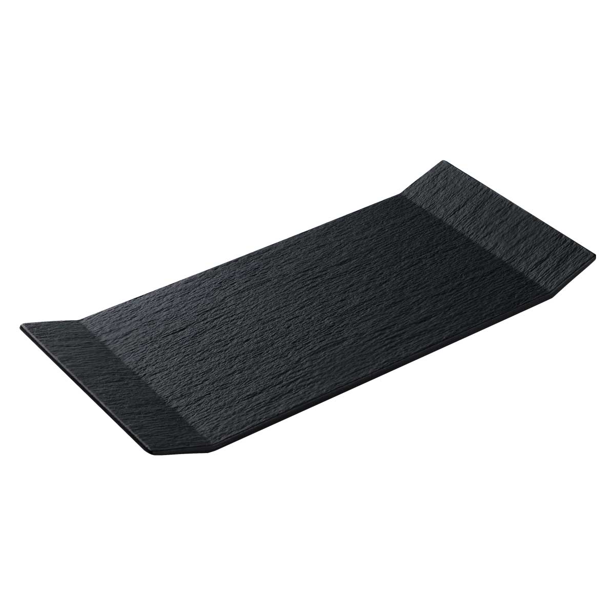 Блюдо для подачи с двумя бортами Home Chef Cloud Black 36,8x17см