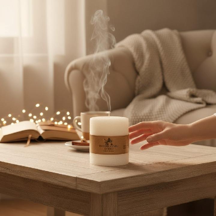 Свеча-цилиндр Zapel Бирмингем 10см