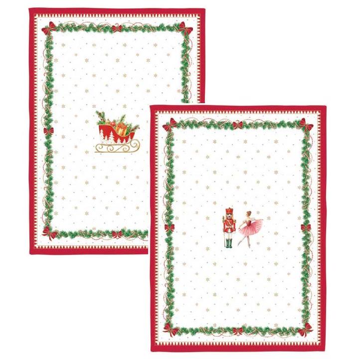 Комплект кухонных полотенец Easy life Magie De Noel
