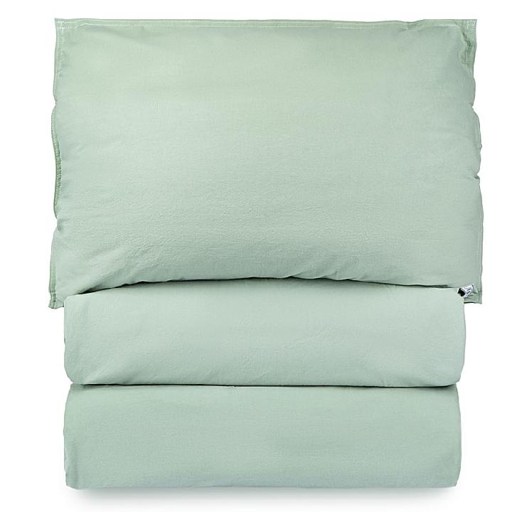 Комплект постельного белья 2-спальный Borascotton Breeze, светло-зеленый