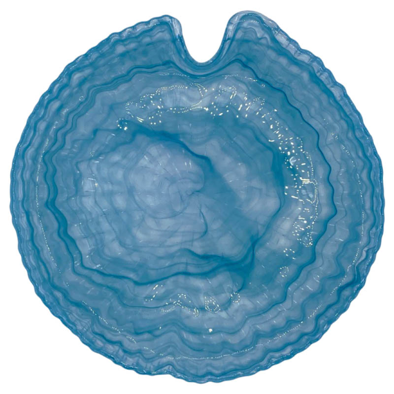 Тарелка плоская 19см Kenai Ceramics PuraSangre, цвет голубой