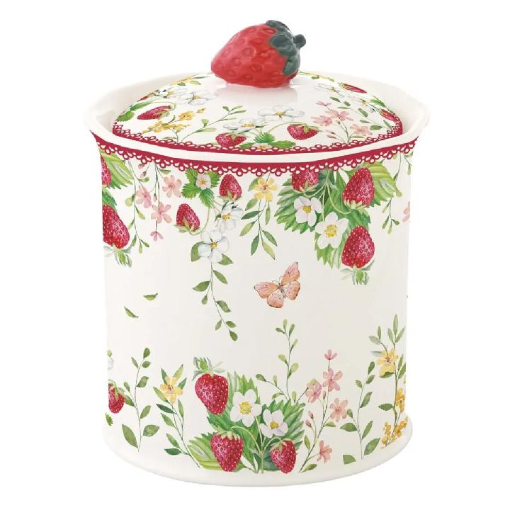Банка с крышкой Easy Life Jardin Des Fraises
