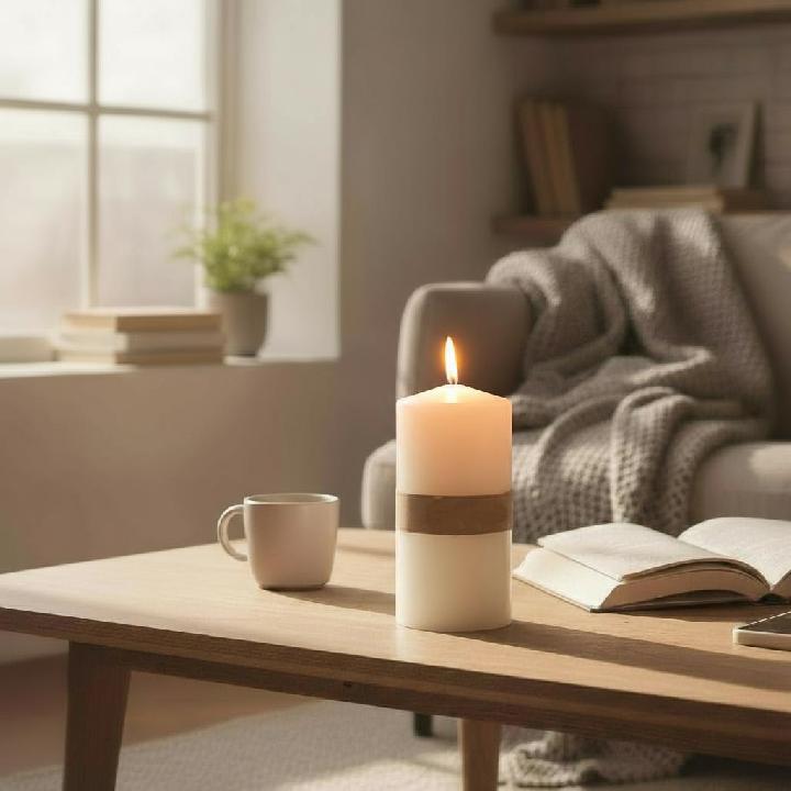 Свеча-цилиндр Zapel Бирмингем 25см