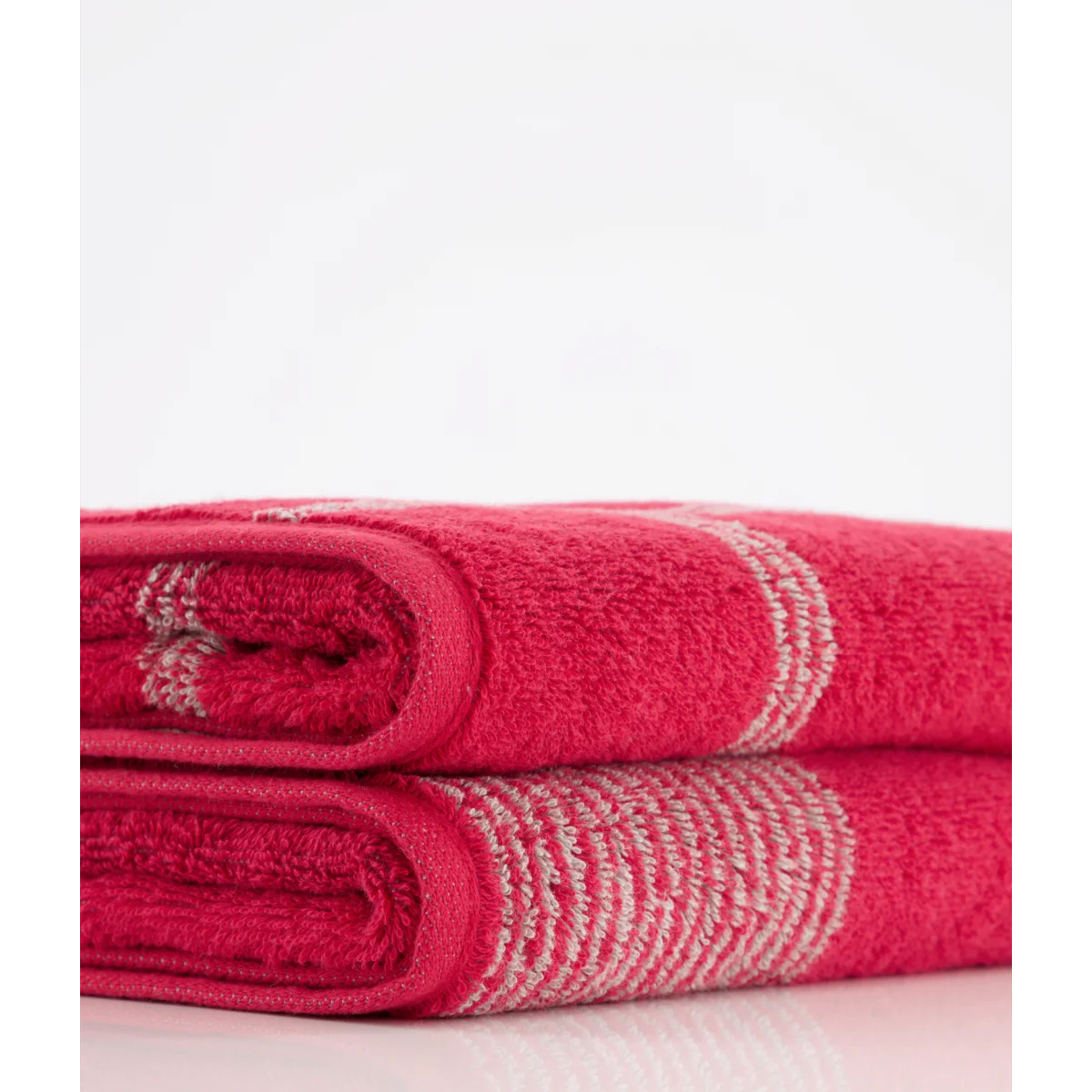 Полотенце махровое Cawo Two-Tone 50x100см, цвет бордовый