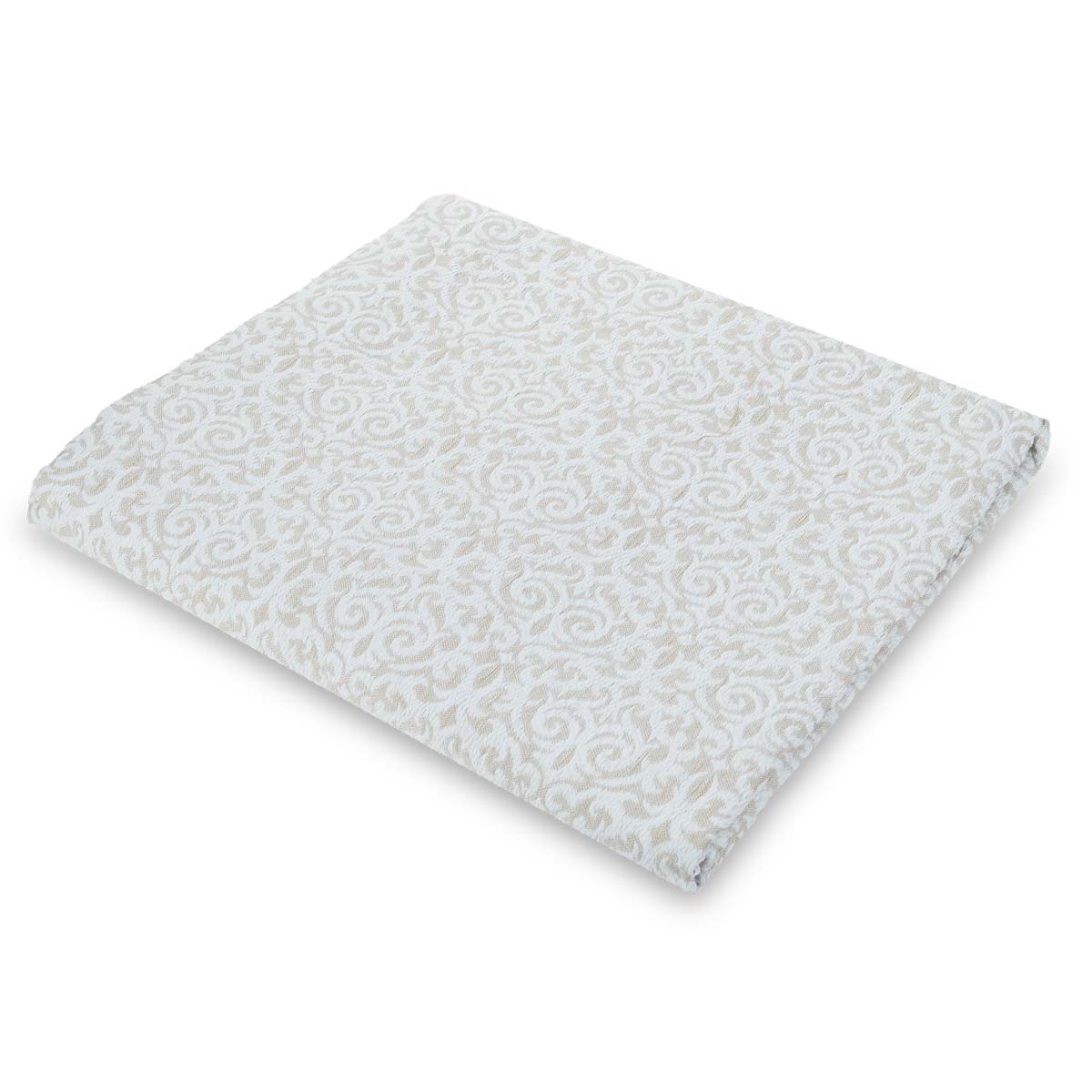Покрывало 2-спальное Portugal Home Margot White & Linen 220x240см