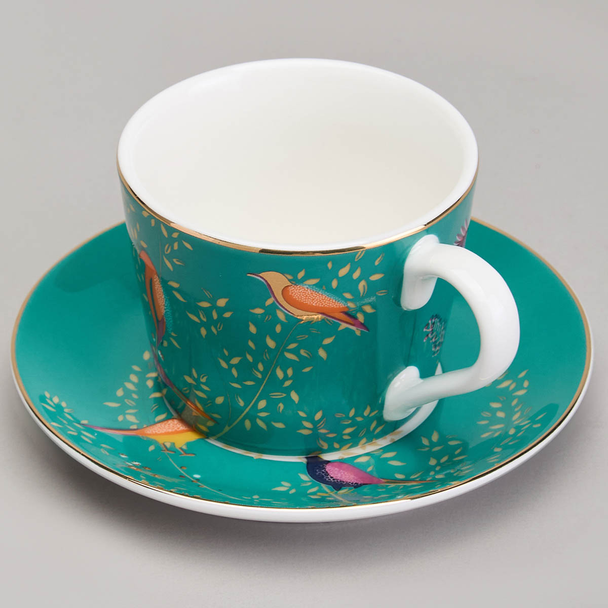 Кофейный набор Lefard Golden Birds 4 предмета на 2 персоны