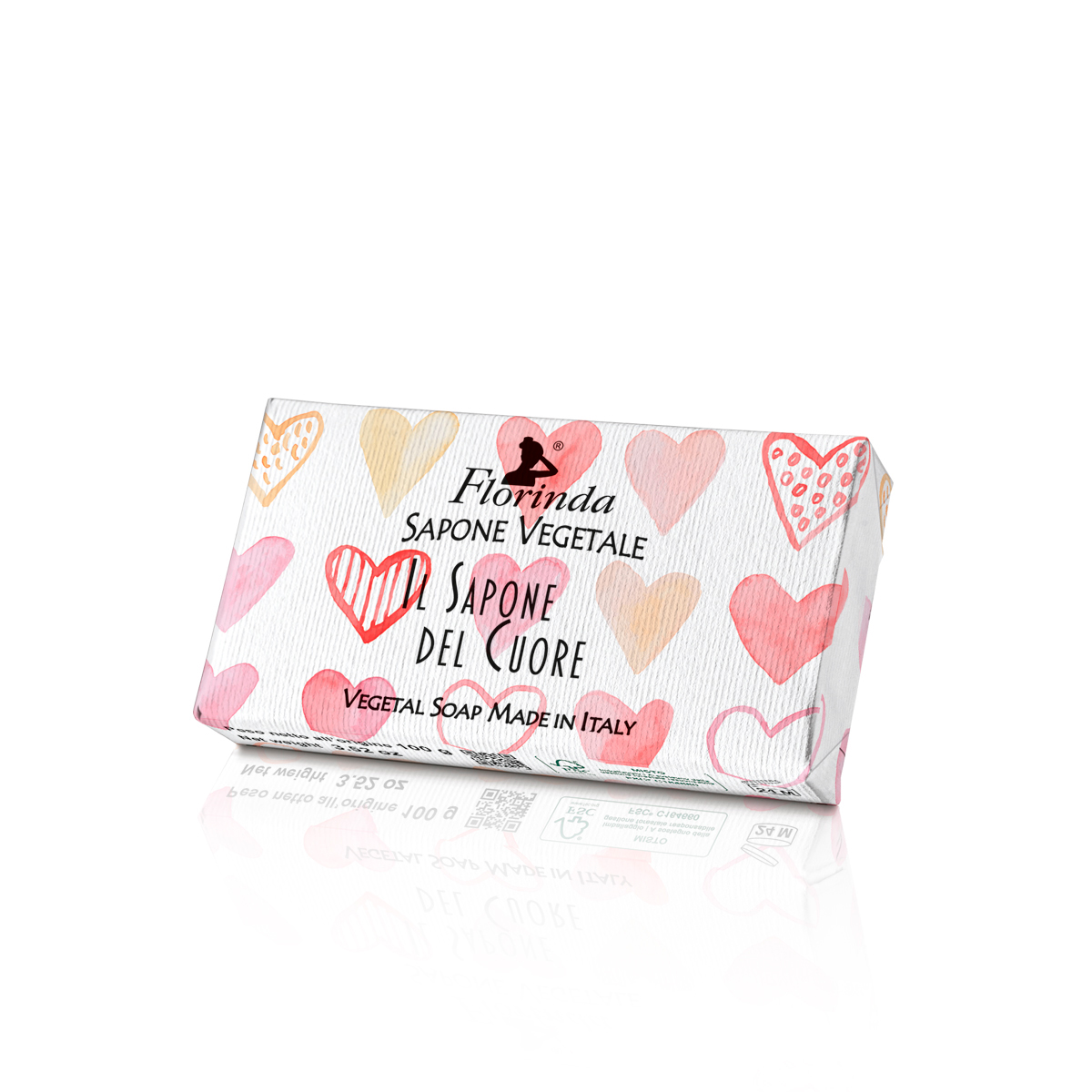 Мыло Florinda Сердца Яркое Сердце