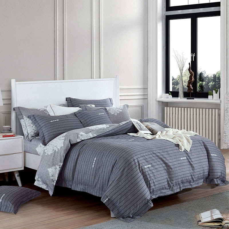 Комплект постельного белья 2-спальный Pappel, серый