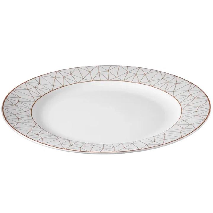 Тарелка обеденная Esprado Mosaica White