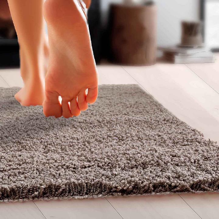 Коврик универсальный Shahintex Нанохлопок кофе с молоком