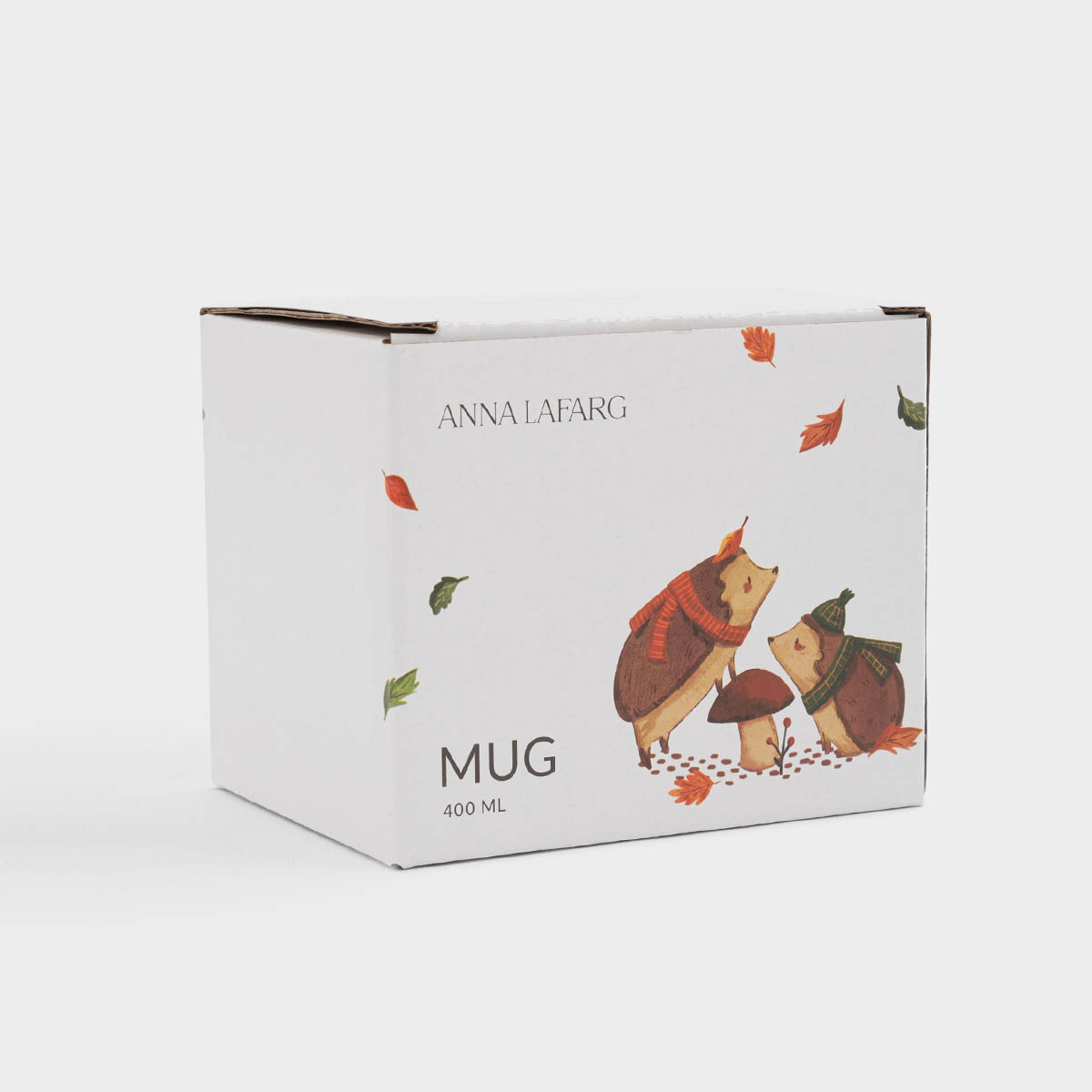 Кружка Anna Lafarg Autumn Friends Ежи у гриба