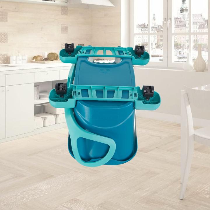 Подставка на колесах для ведра с отжимом Leifheit Clean Twist