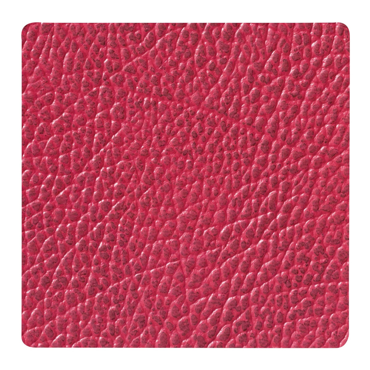 Подставка под кружку LIND DNA HIPPO 10x10см, цвет малиновый