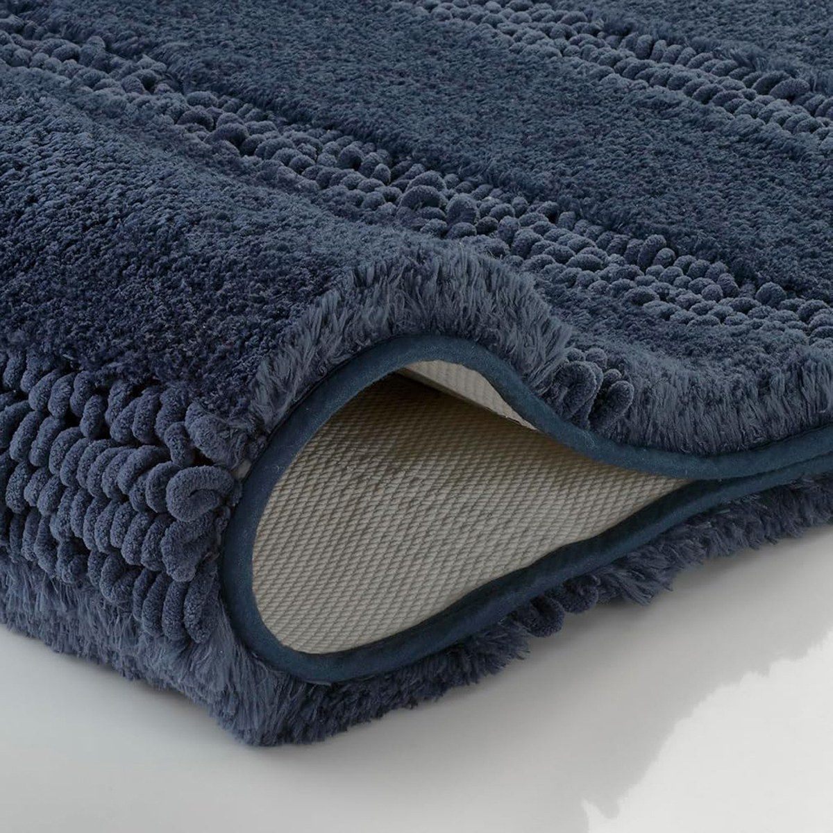 Коврик для ванной комнаты Kleine Wolke Monrovia 60x100см, темно-синий