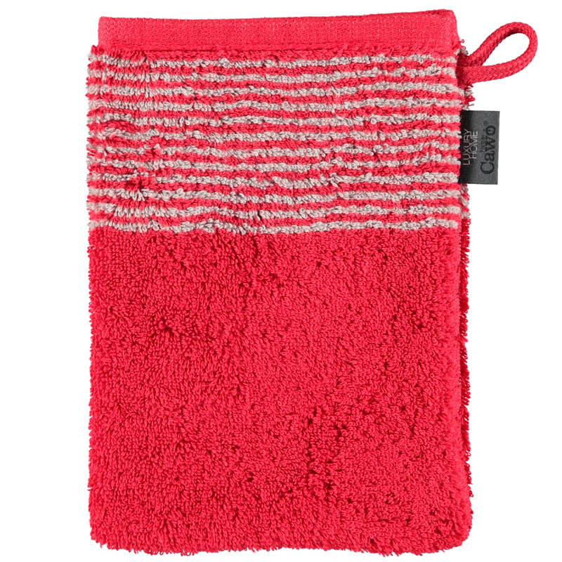 Полотенце махровое Cawo Two-Tone 50x100см, цвет бордовый