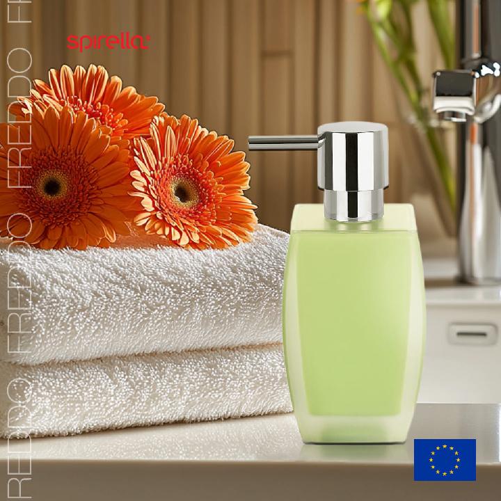 Дозатор для жидкого мыла Spirella Freddo, зеленый