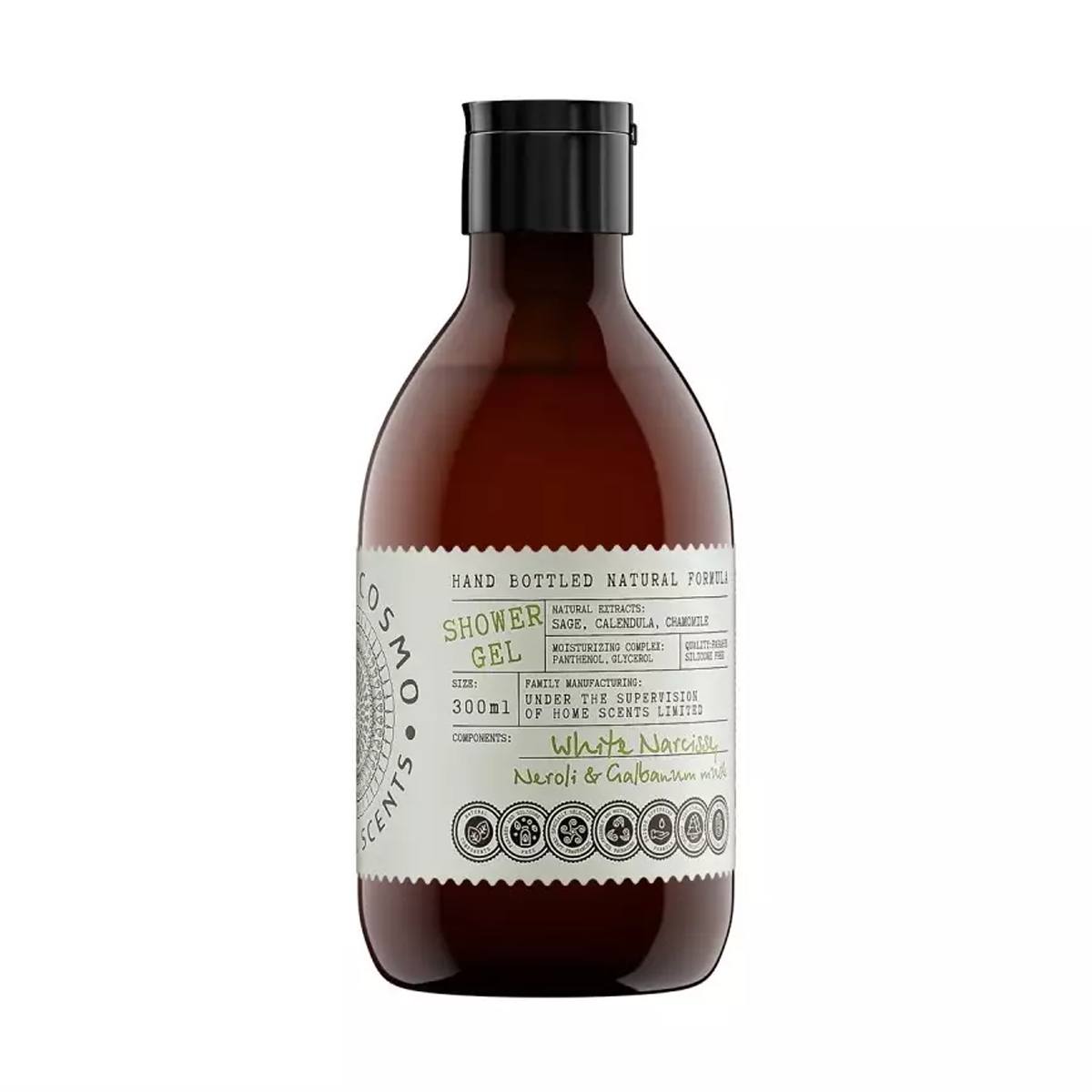 Гель для душа Eteria Cosmo Нарцисс нероли и мускус