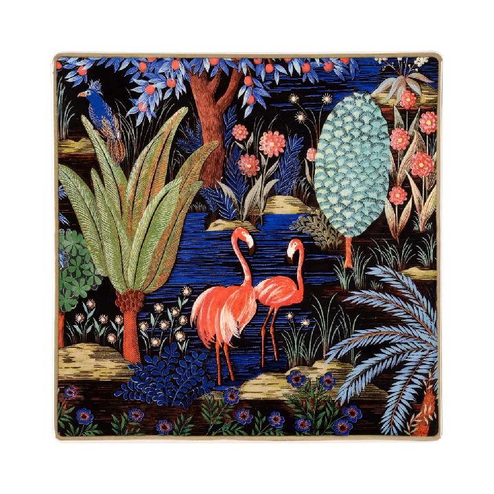 Блюдо квадратное Gien Le Jardin Du Palais 17х17см