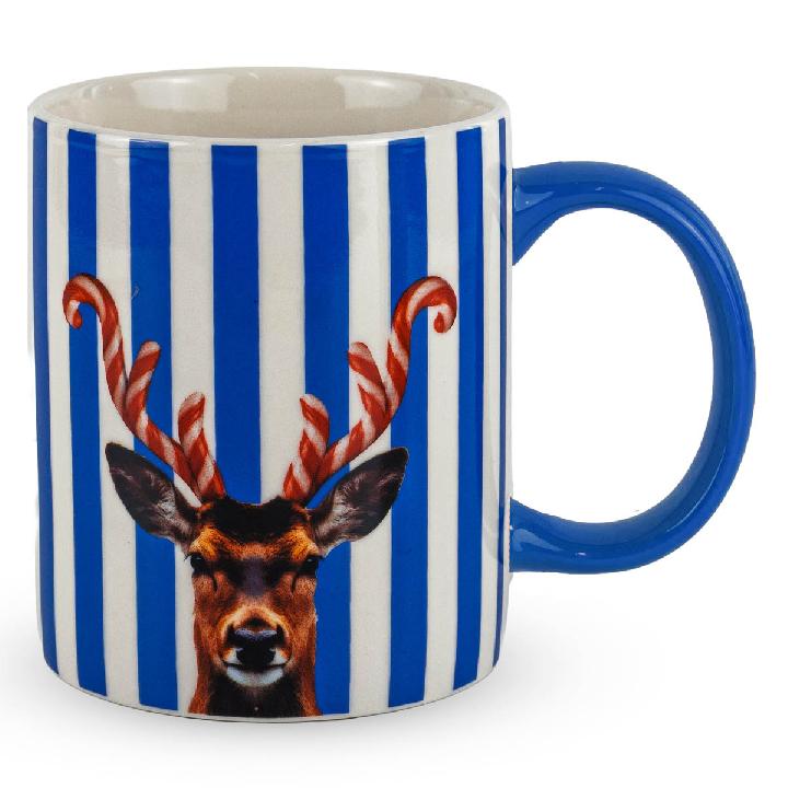 Кружка WD Lifestyle Mykonos Candy Cane Horn