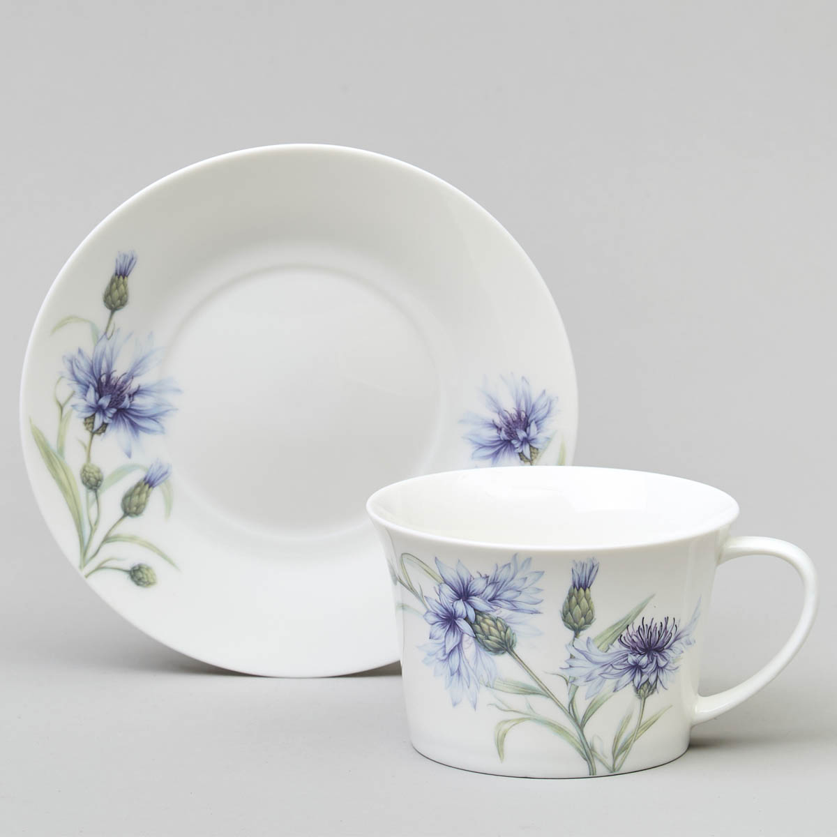 Чайный набор Lefard Васильки 12 предметов на 6 персон