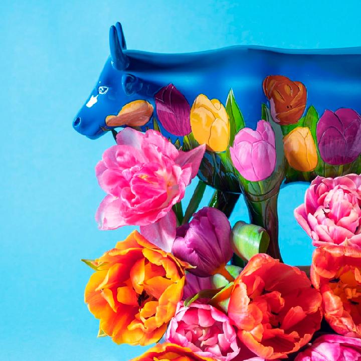 Коллекционная корова CowParade Russia Netherlands