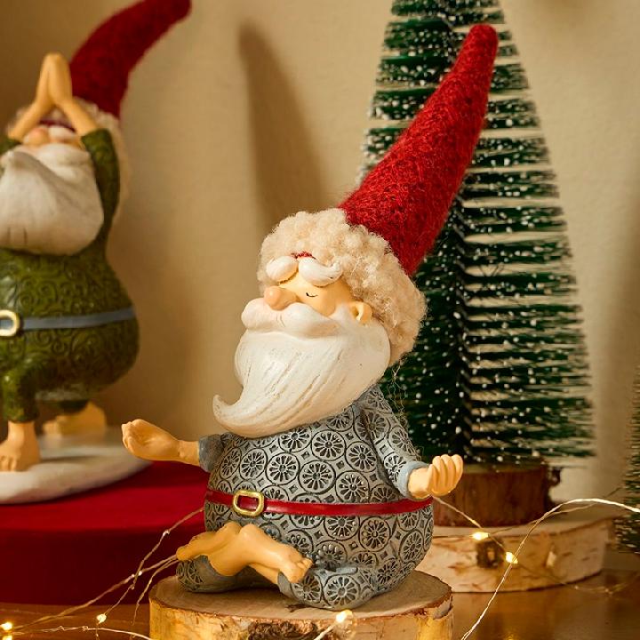 Статуэтка Andrea Fontebasso Babbo Yoga Санта 21см