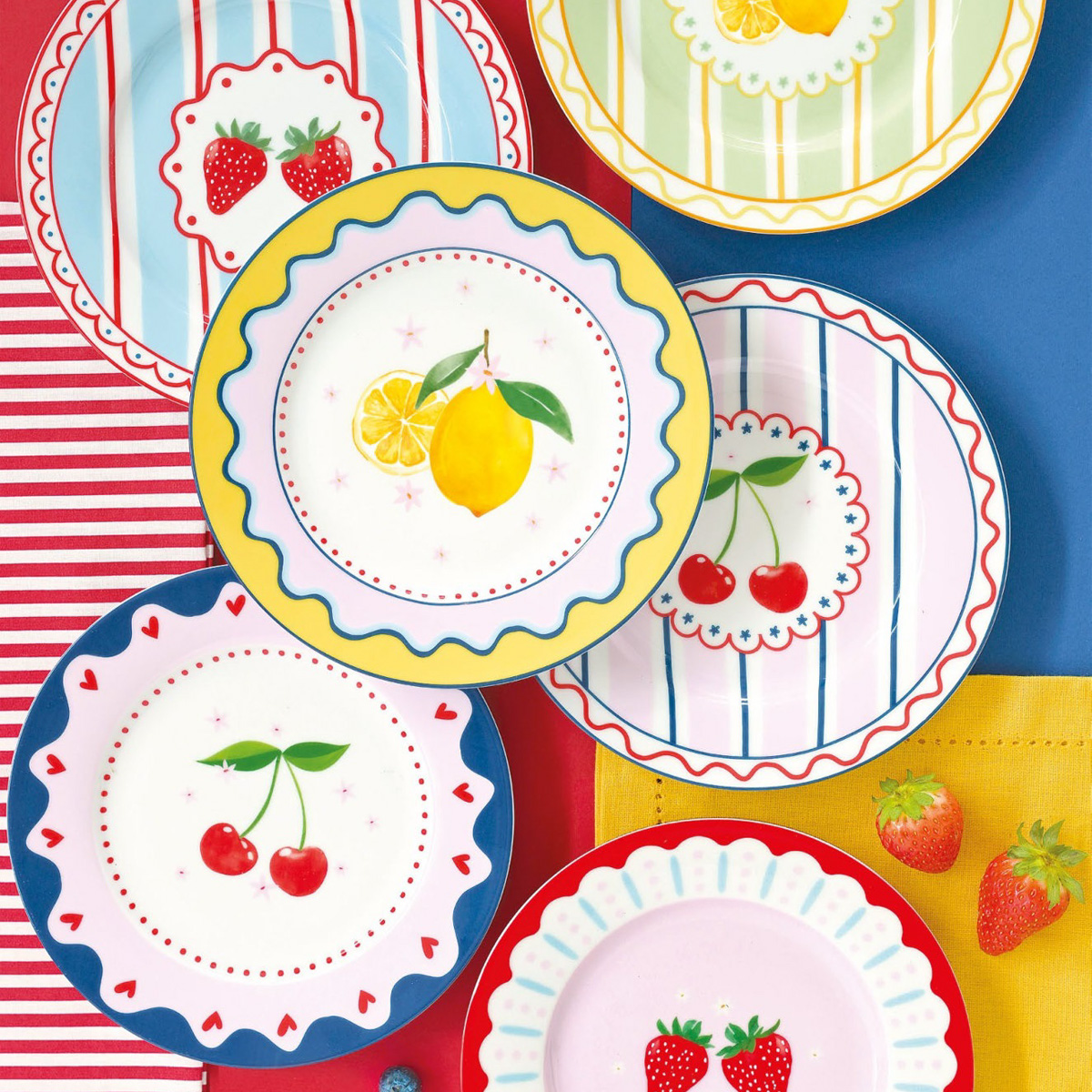 Тарелка обеденная Easy Life Fruit Mania