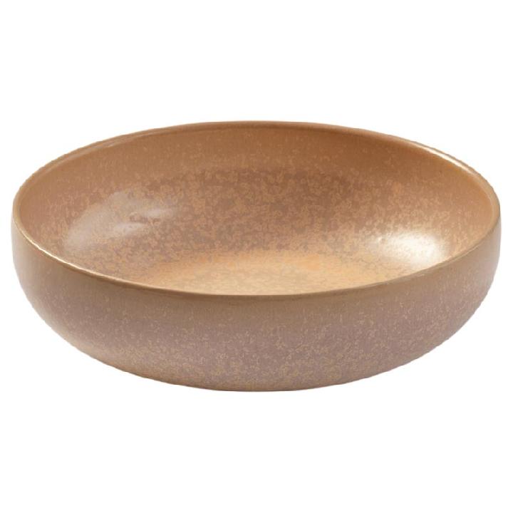 Салатник 16см Kenai Ceramics Luma, персиковый