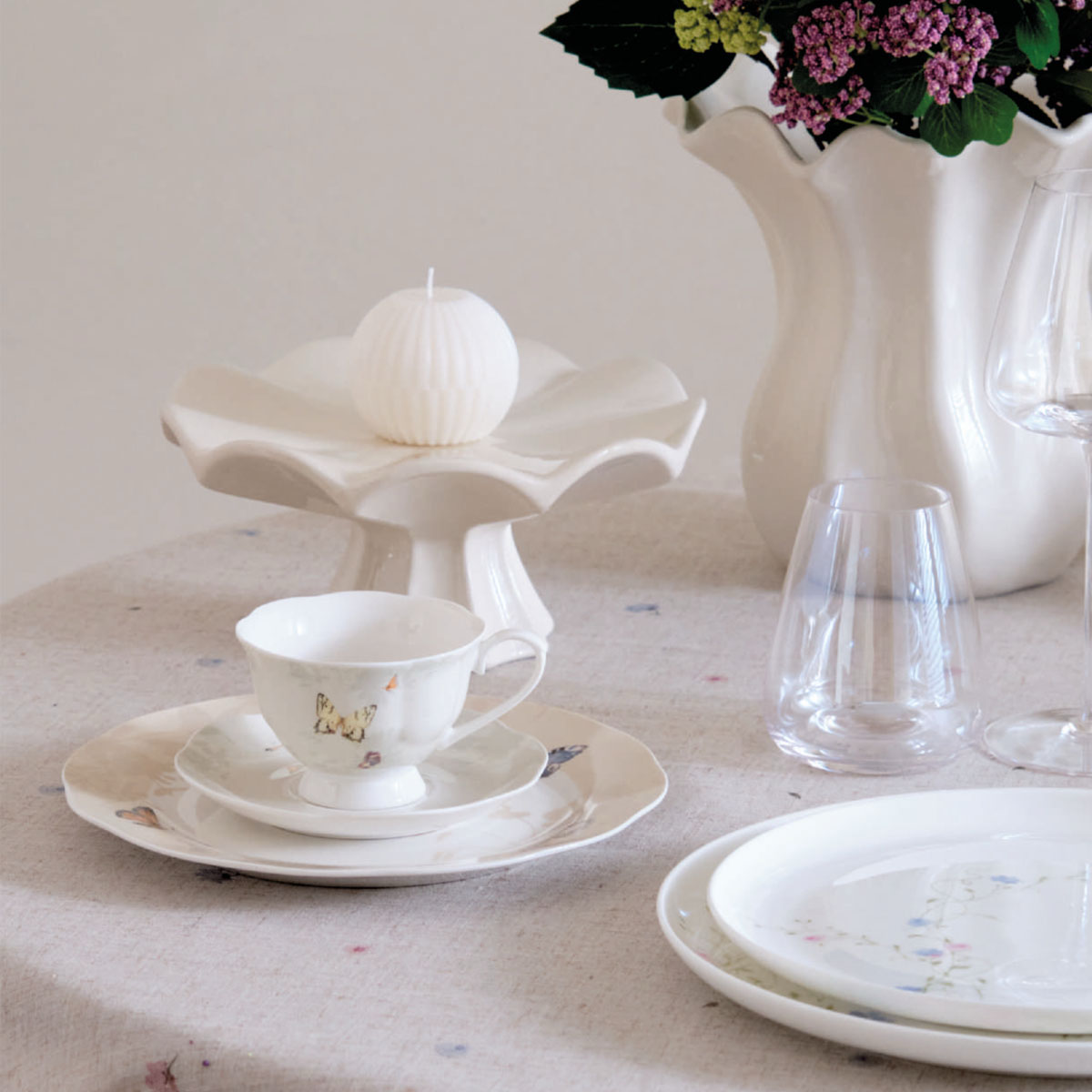 Блюдо Anna Lafarg Бабочки